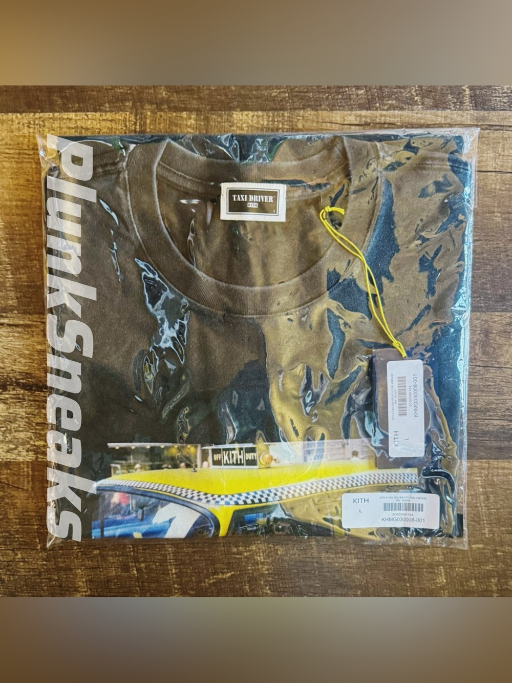 Kith for Taxi Driver Taxi Vintage Tee • Black • 2026